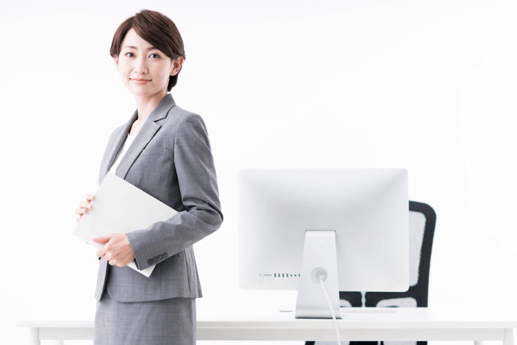 日本人女性ビジネスパーソンのポートレート
